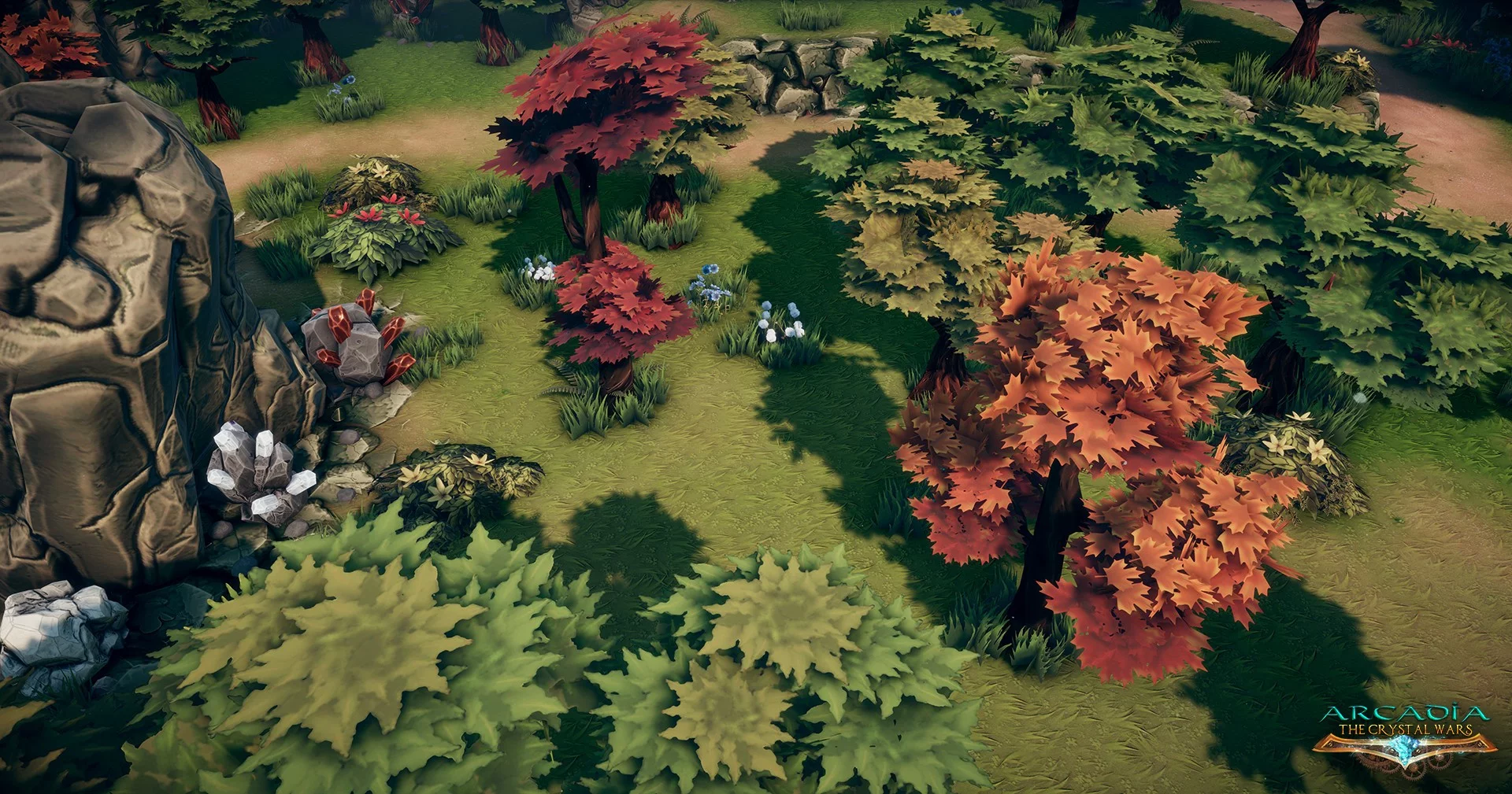 Изображение игры: Arcadia: The Crystal Wars