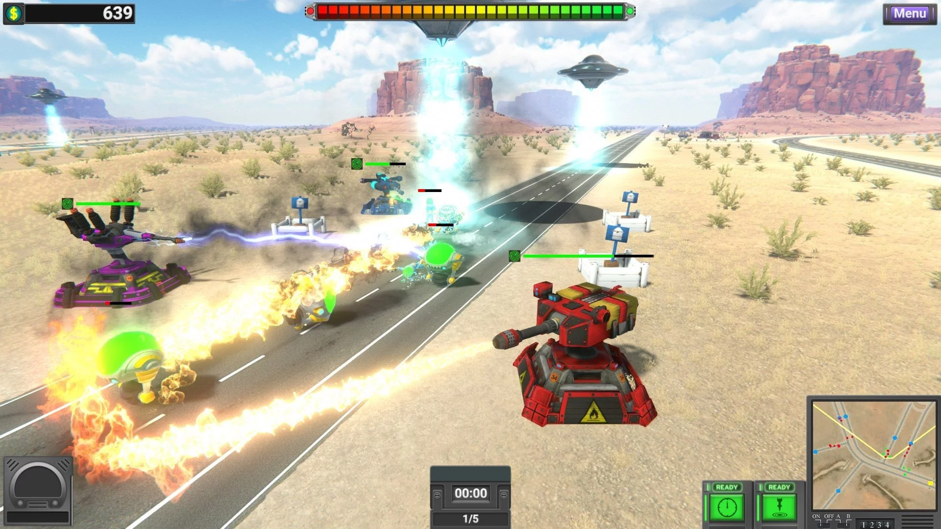 Изображение игры: Inbound UFO