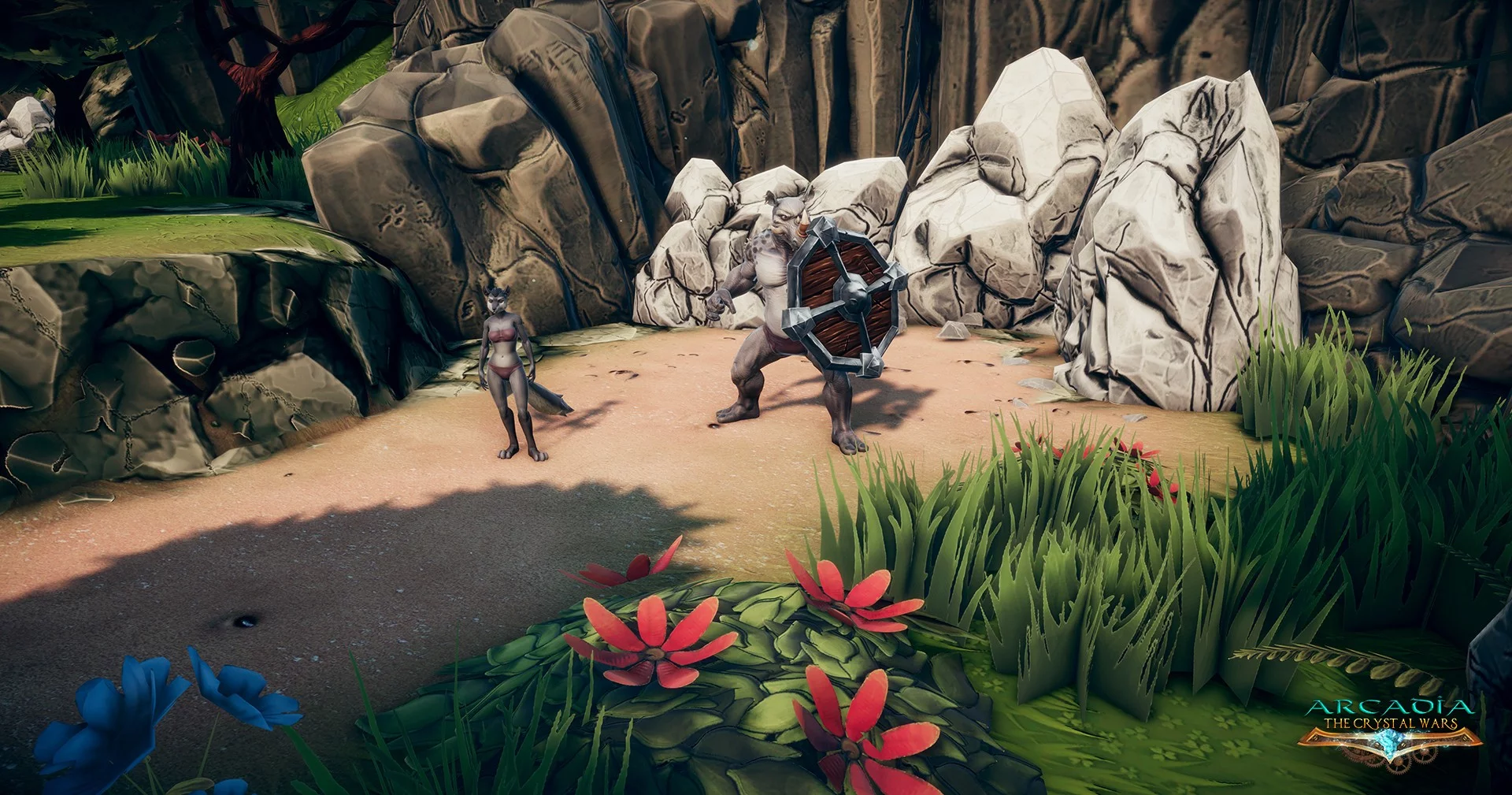 Изображение игры: Arcadia: The Crystal Wars