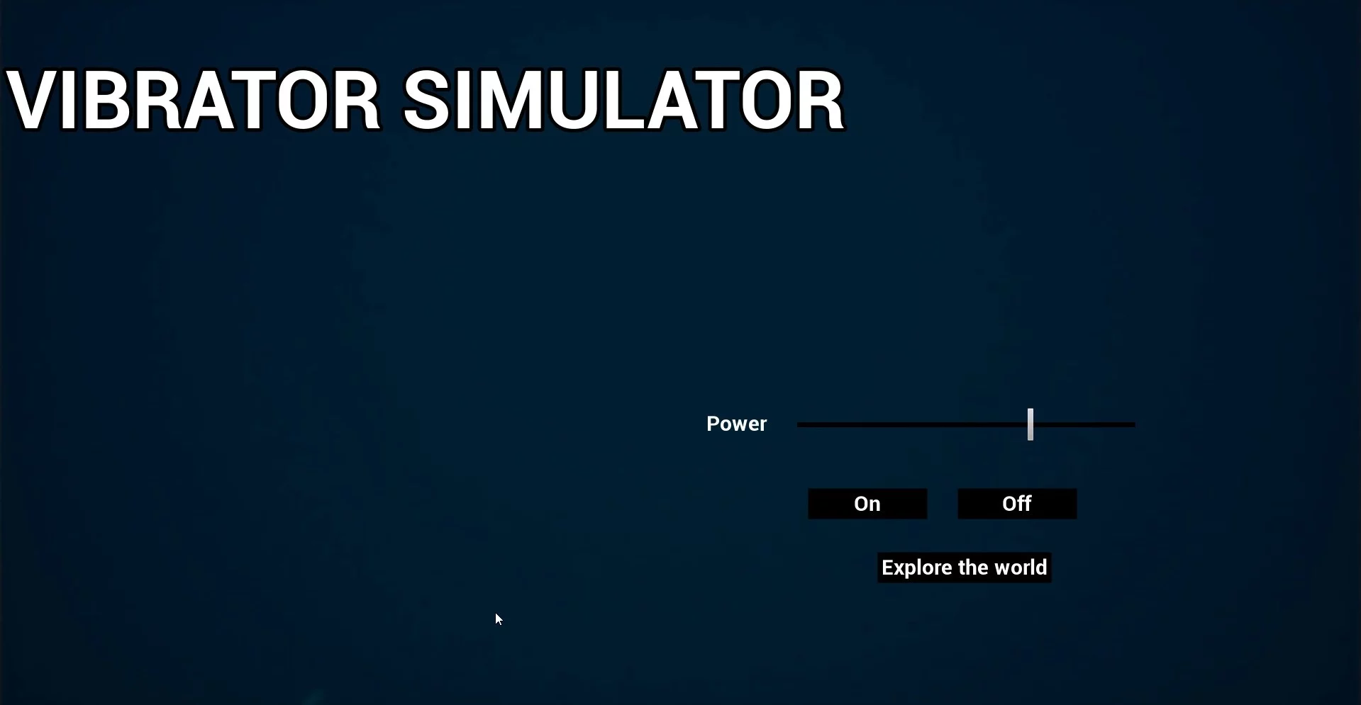Изображение игры: VIBRATOR SIMULATOR