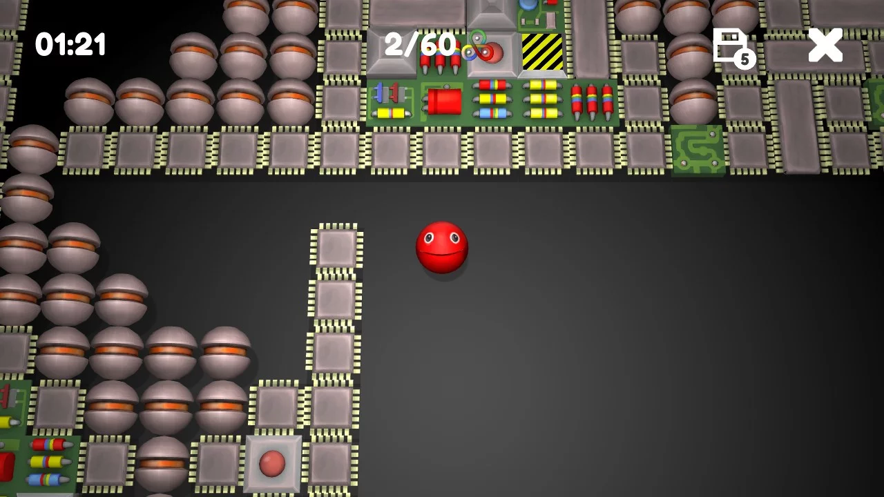 Изображение игры: Supaplex 3D