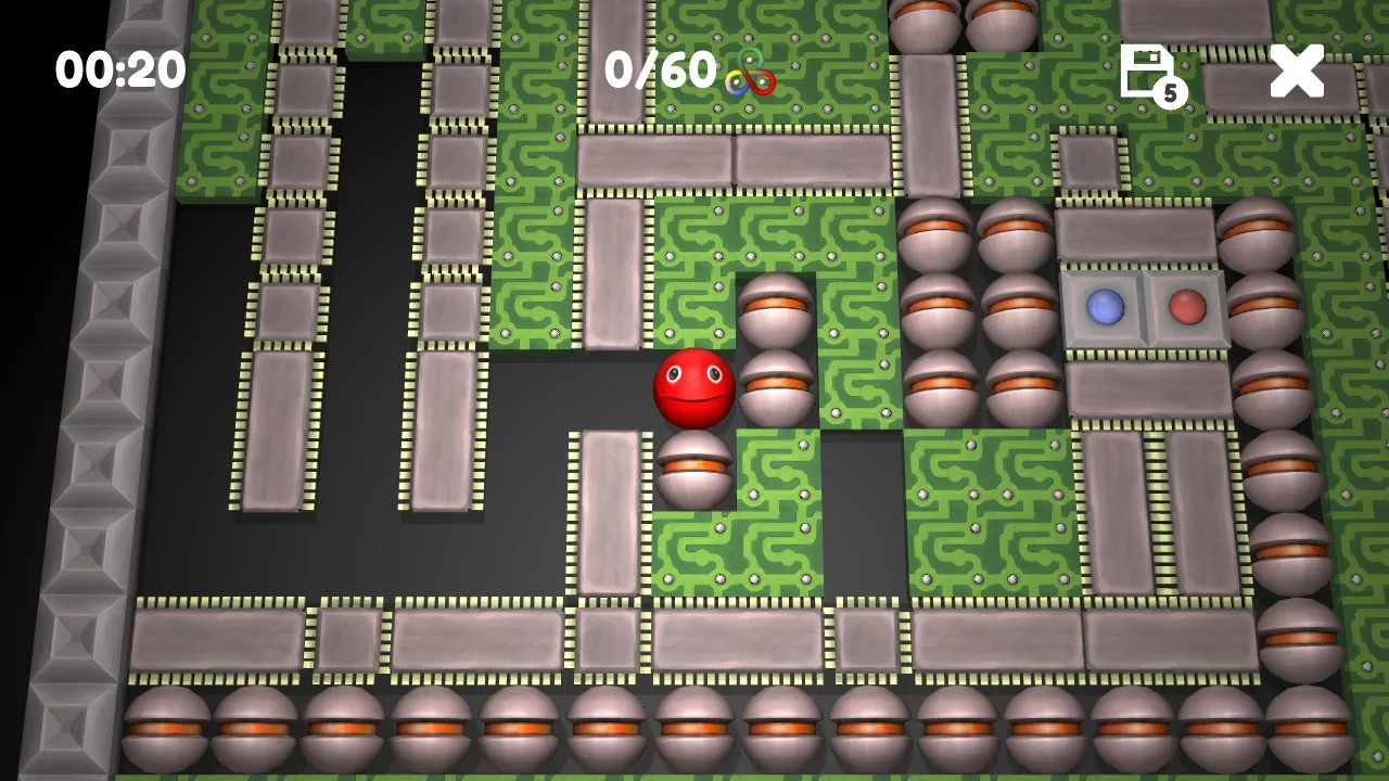 Изображение игры: Supaplex 3D