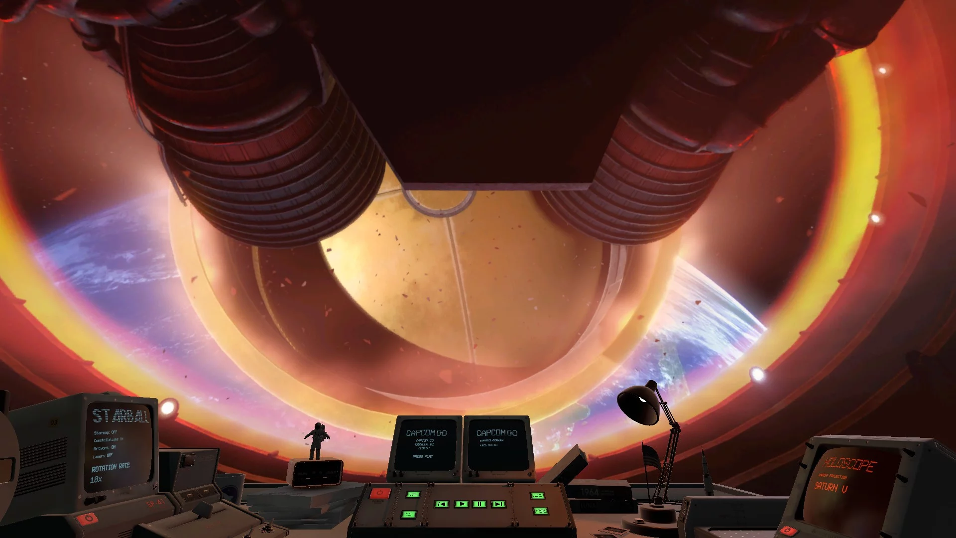 Изображение игры: CAPCOM GO! Apollo VR Planetarium