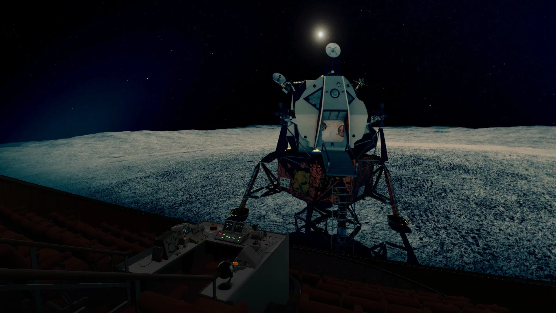 Изображение игры: CAPCOM GO! Apollo VR Planetarium
