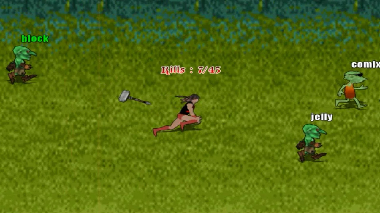 Изображение игры: Zorg The Typing Warrior