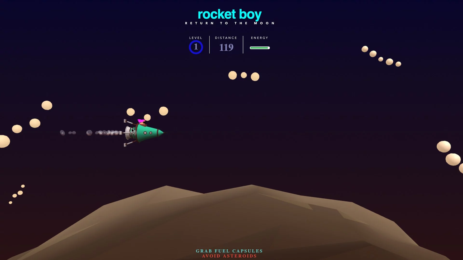 Изображение игры: Rocket Boy