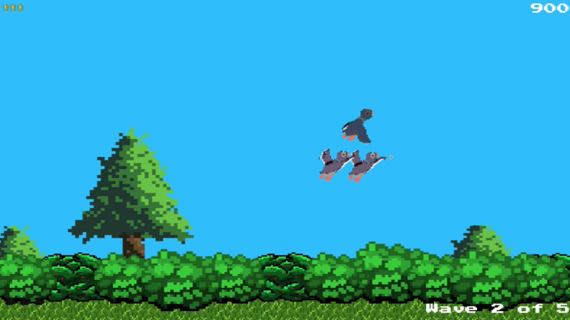 Изображение игры: 8bit Pigeon Hunter