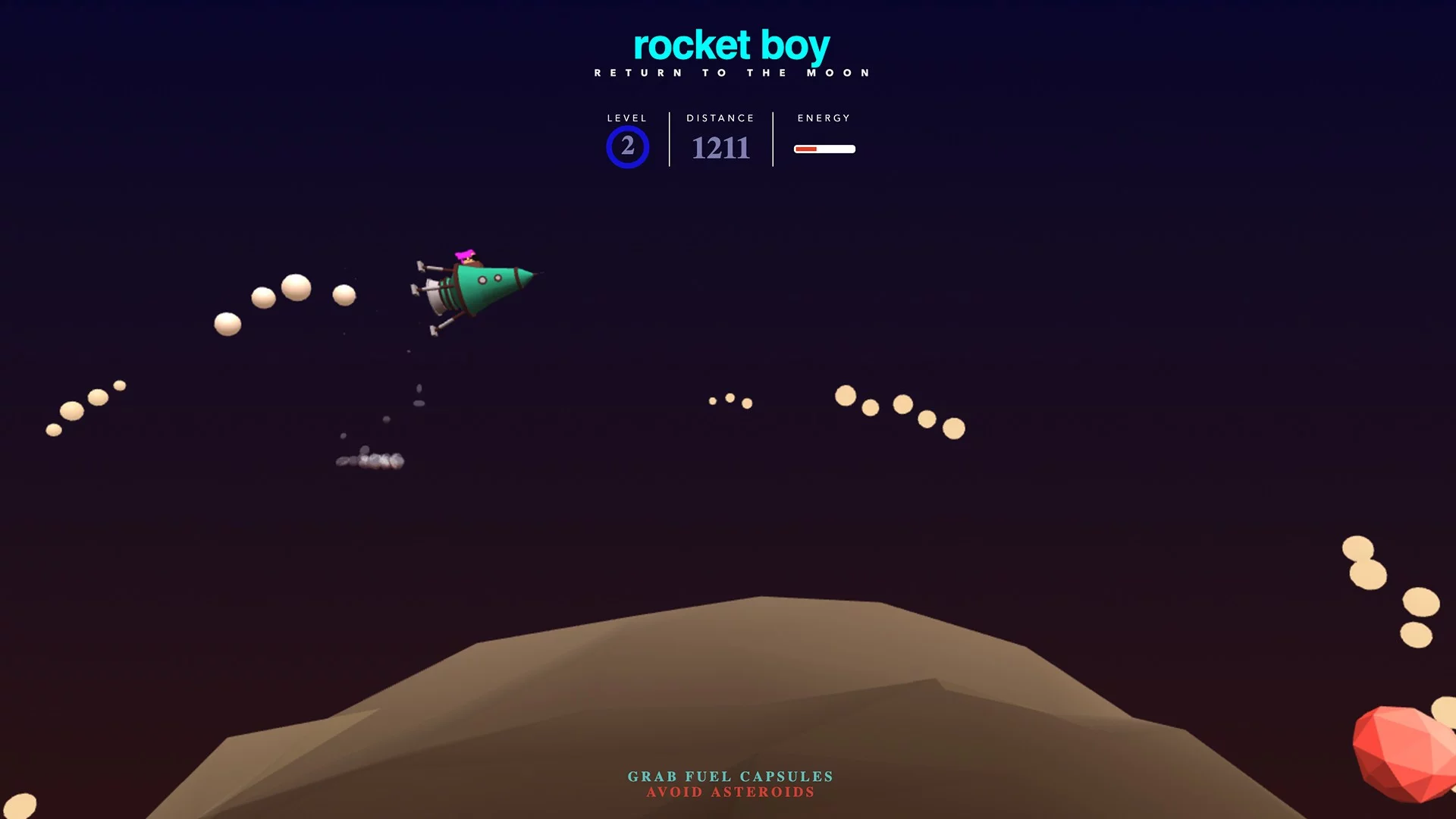 Изображение игры: Rocket Boy