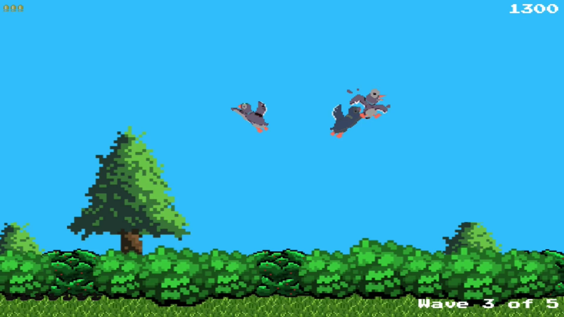 Изображение игры: 8bit Pigeon Hunter