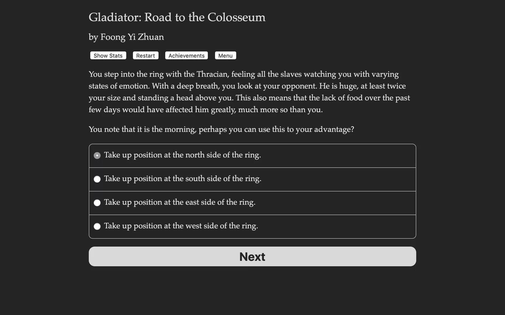 Изображение игры: Gladiator: Road to the Colosseum