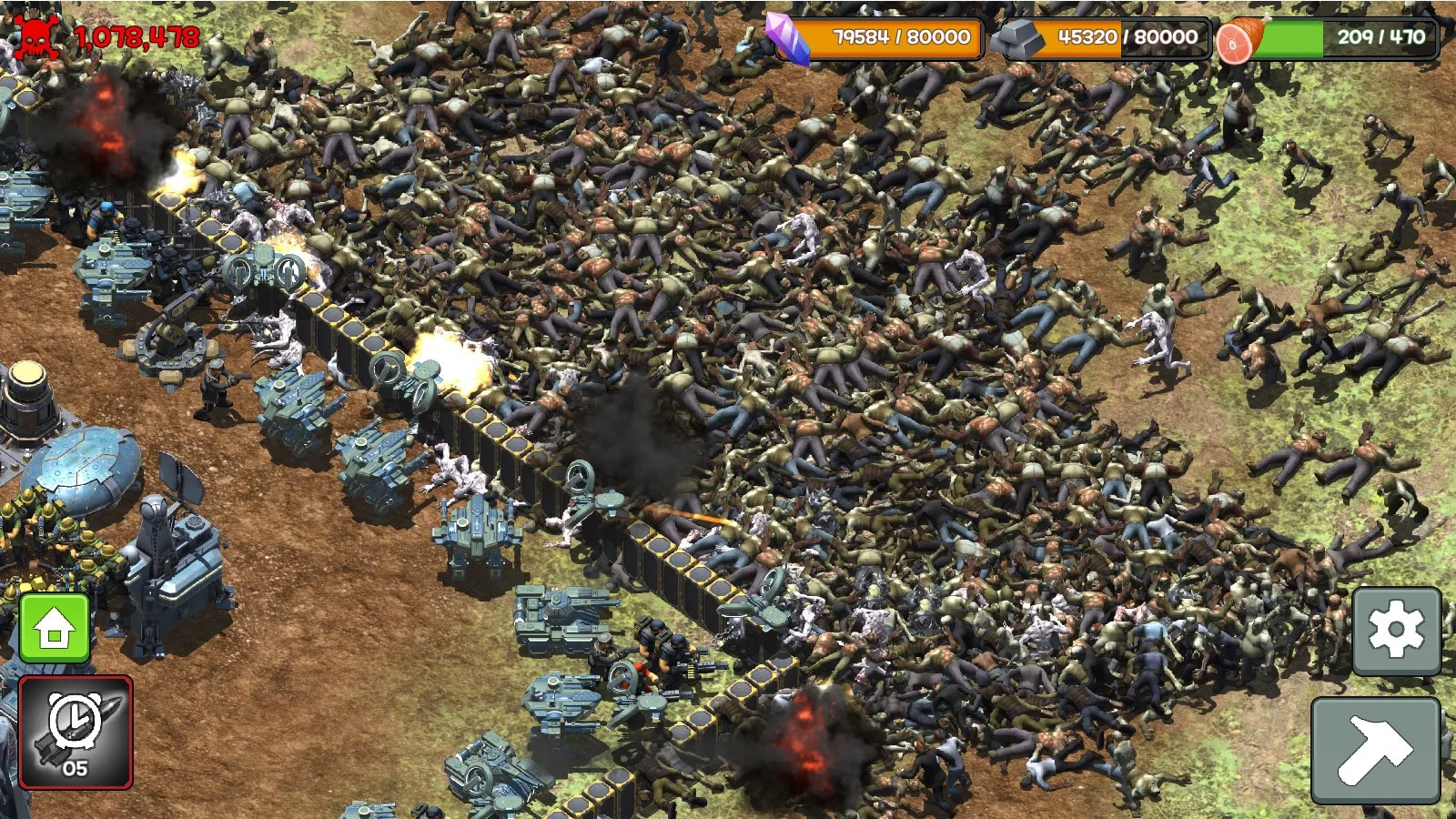 Изображение игры: Zombie Rush: Extinction