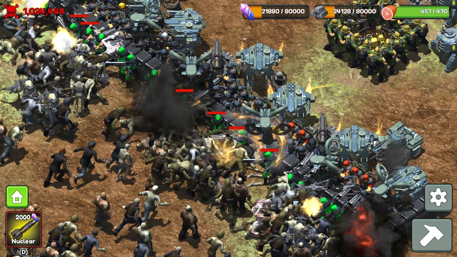 Изображение игры: Zombie Rush: Extinction