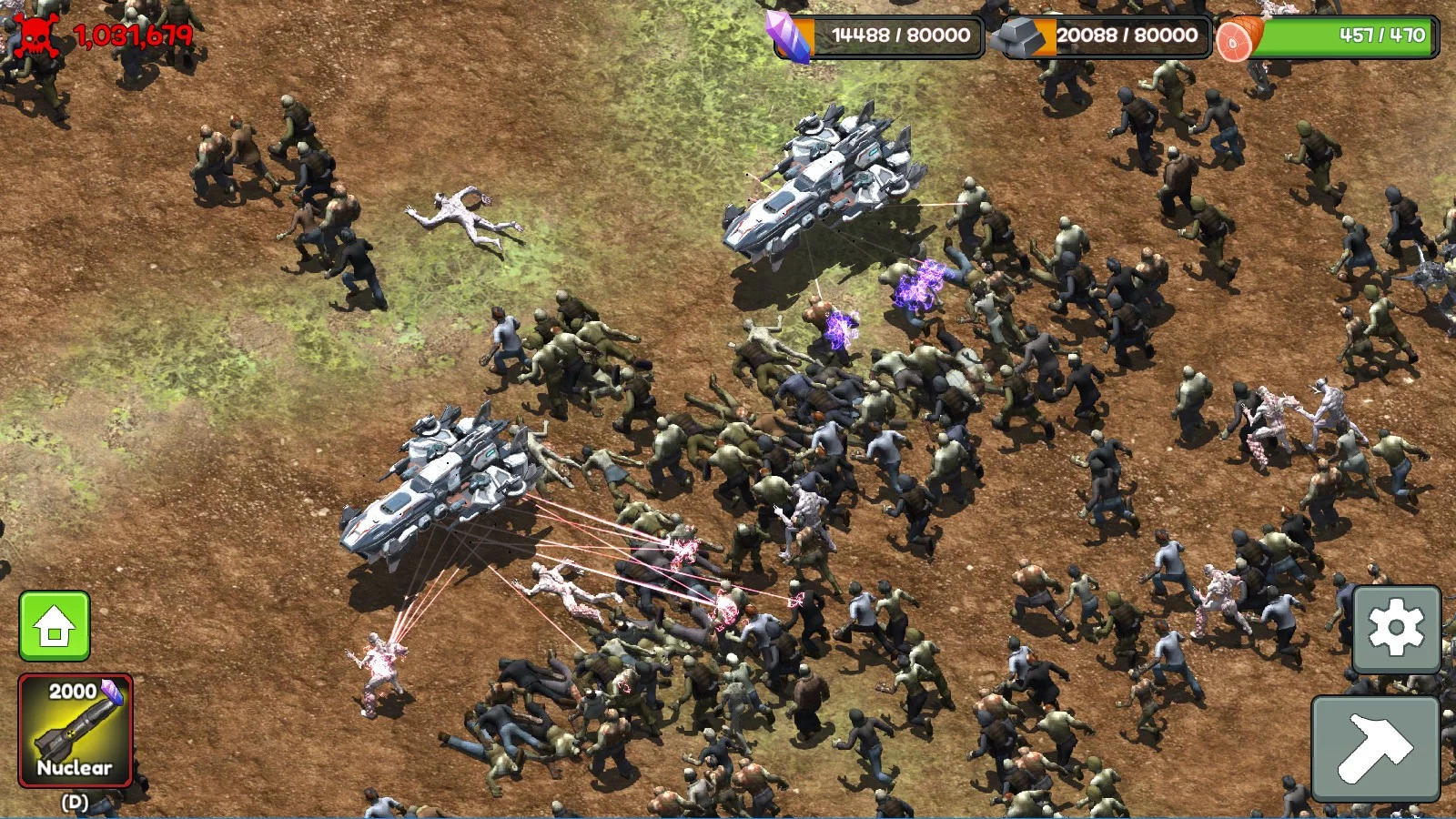 Изображение игры: Zombie Rush: Extinction