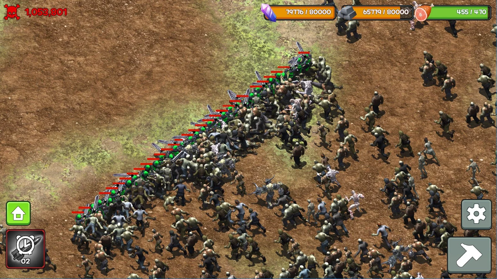 Изображение игры: Zombie Rush: Extinction