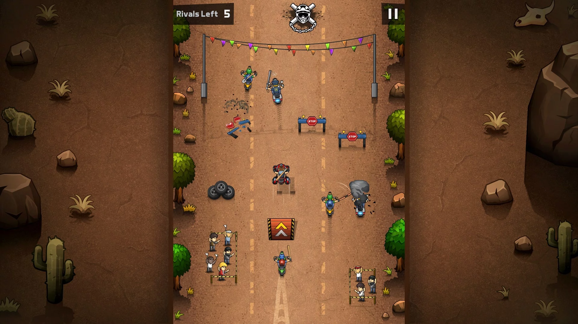 Изображение игры: Rude Racers