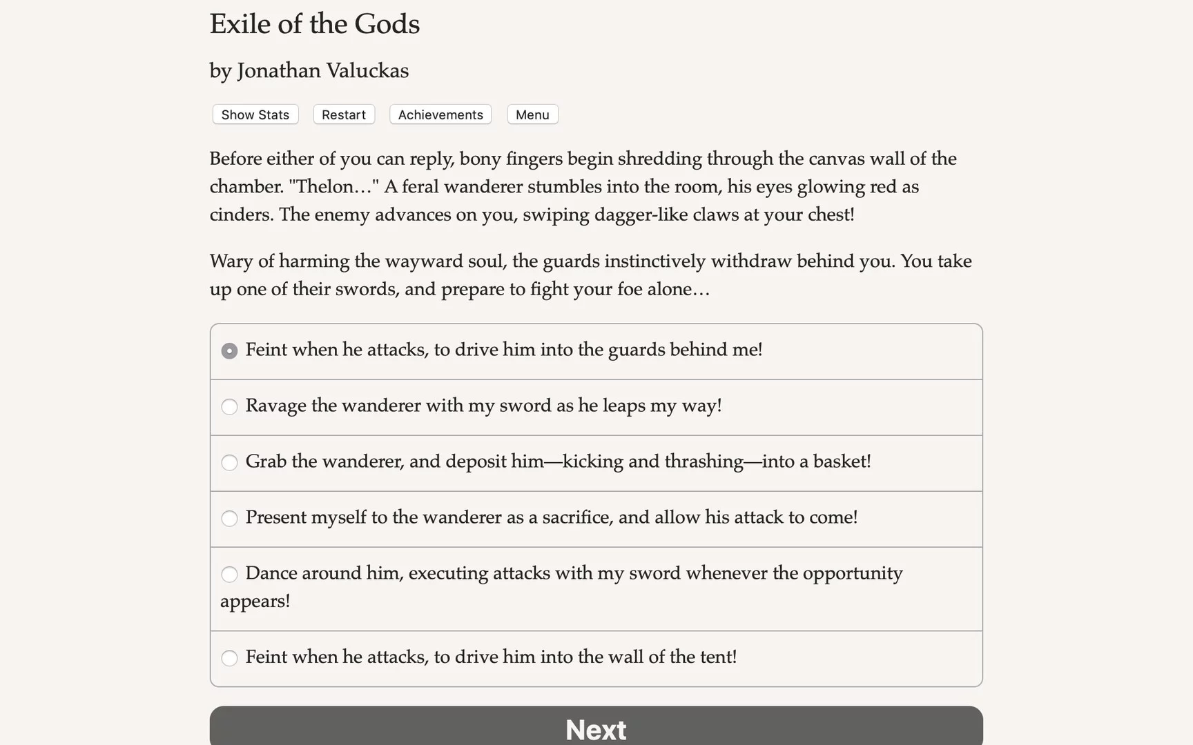 Изображение игры: Exile of the Gods