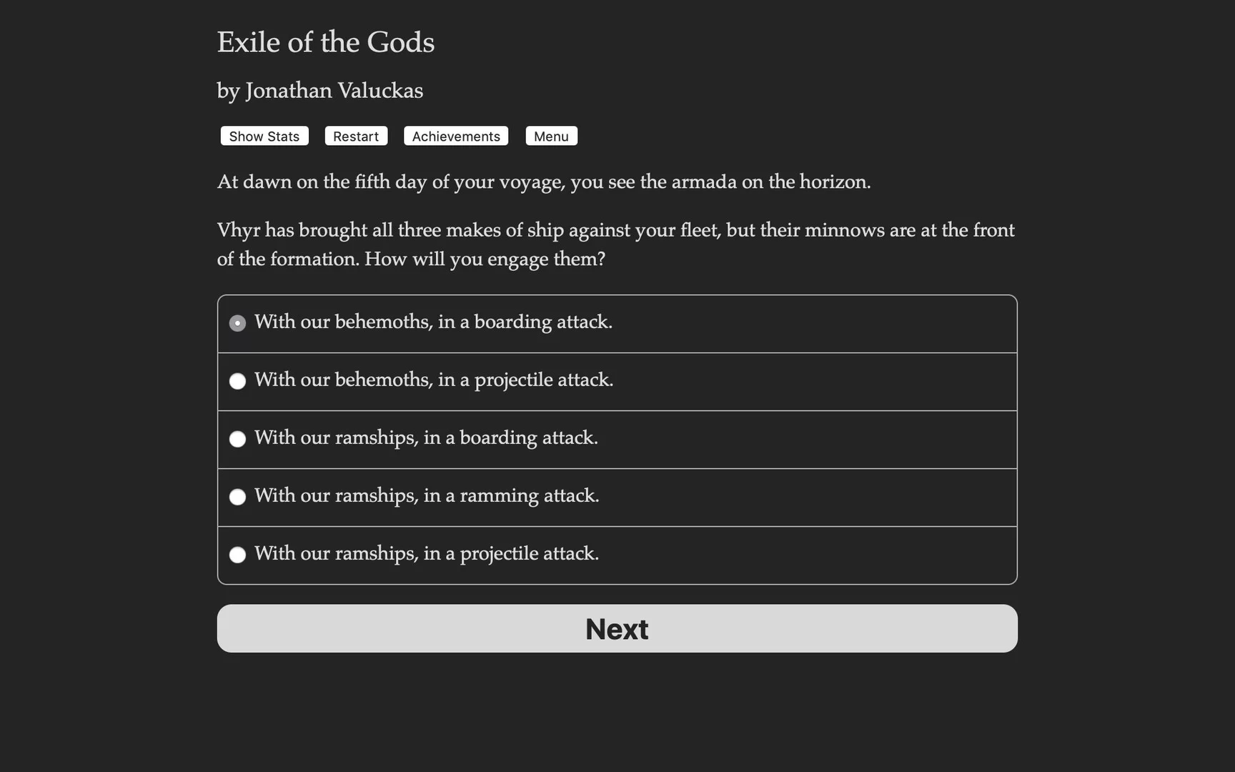 Изображение игры: Exile of the Gods