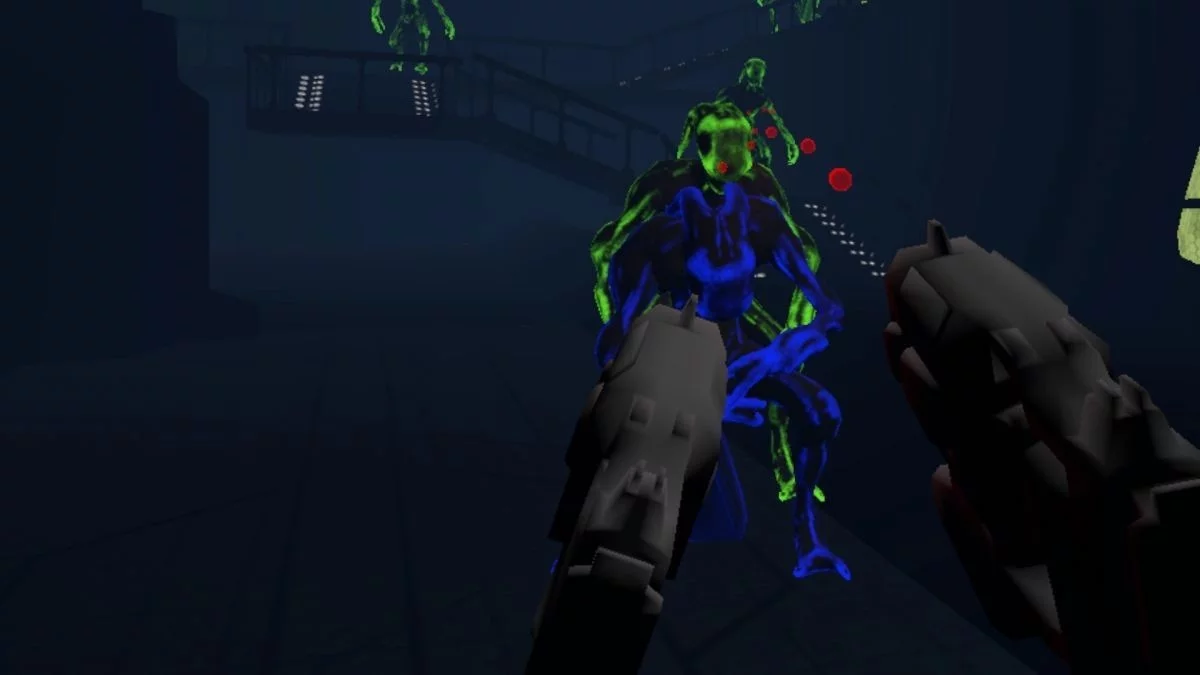 Изображение игры: Alien Shooter in Space Cradle - Virtual Reality