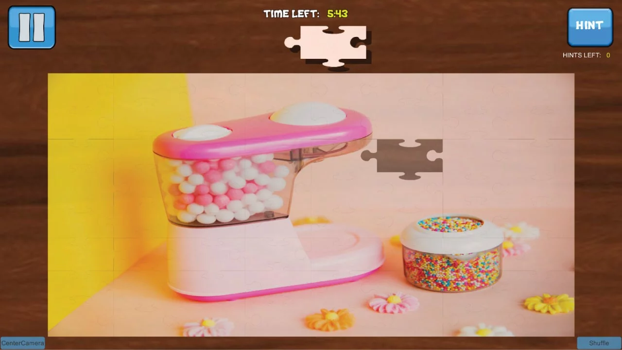 Изображение игры: Bepuzzled Jigsaw Puzzle: Sweets
