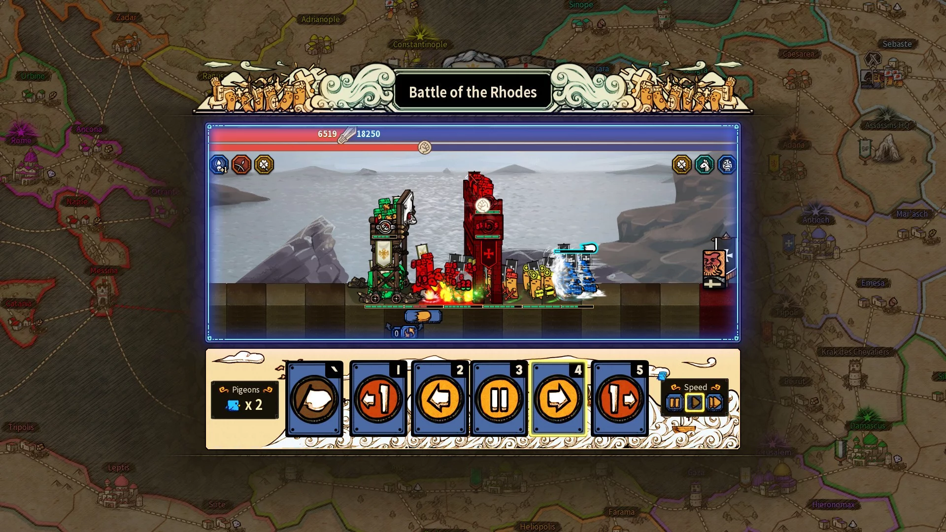 Изображение игры: Army and Strategy: The Crusades