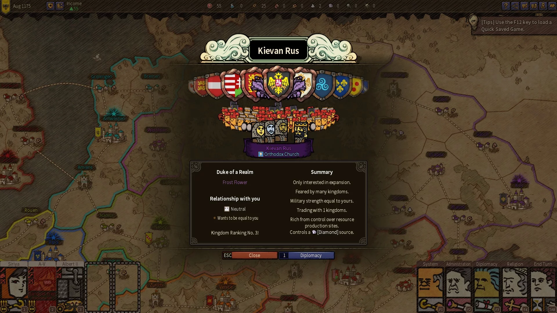 Изображение игры: Army and Strategy: The Crusades