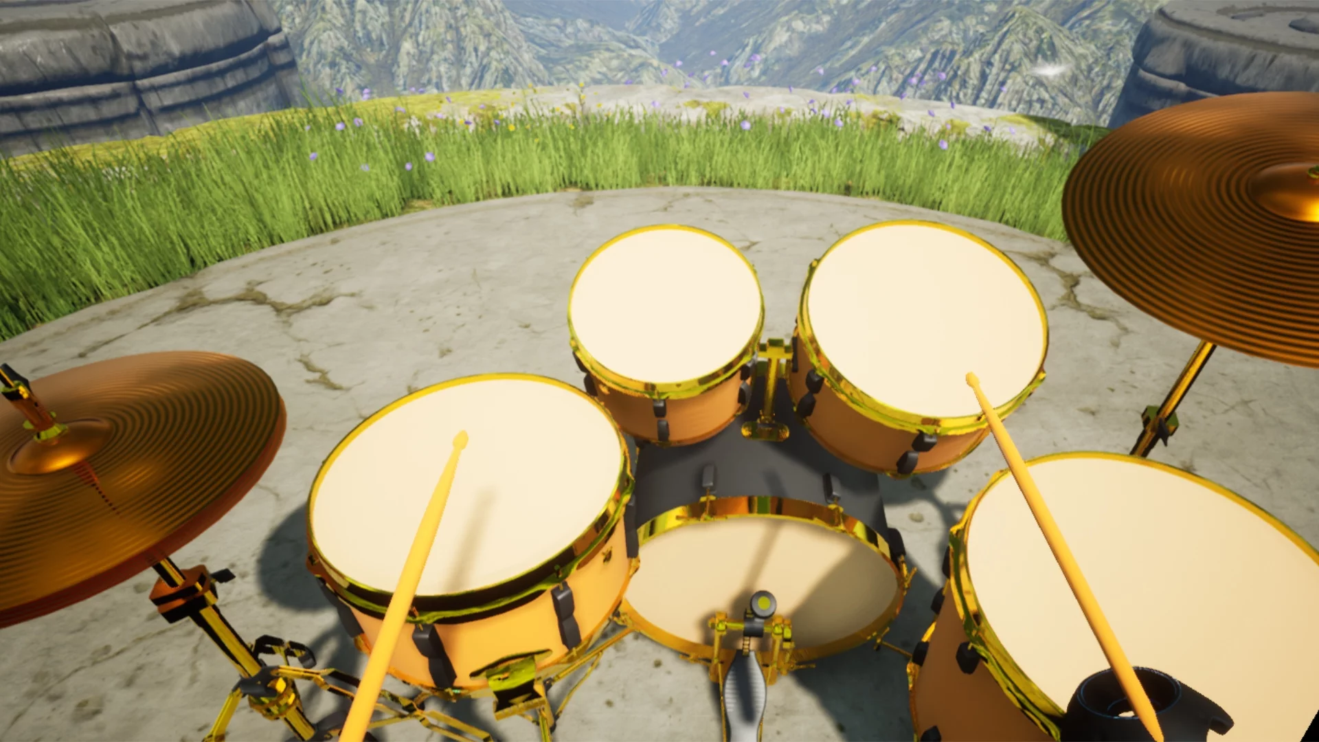 Изображение игры: DrumMasterVR