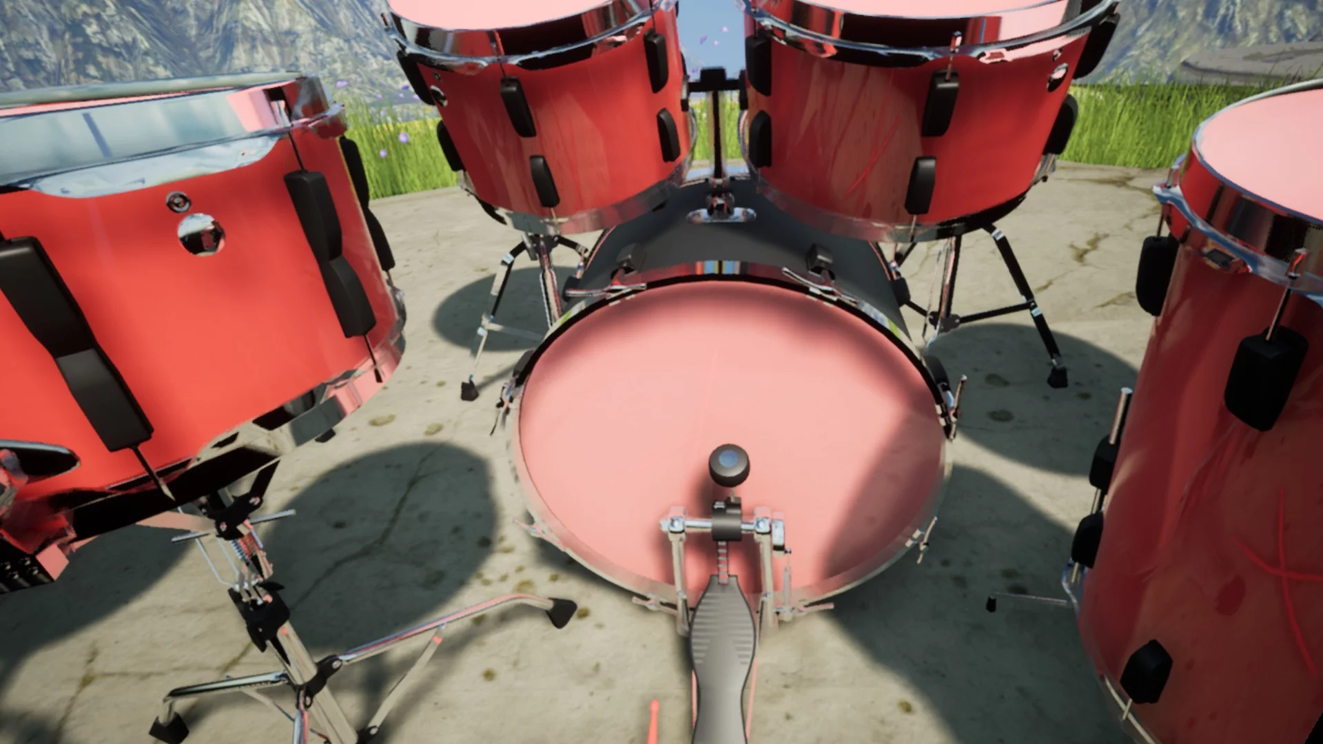 Изображение игры: DrumMasterVR