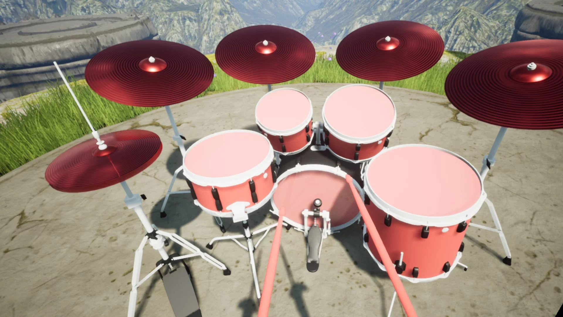 Изображение игры: DrumMasterVR