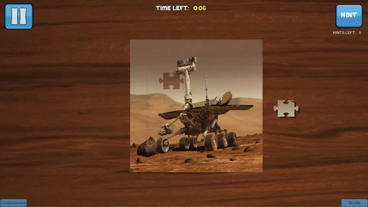 Изображение игры: Bepuzzled Space Jigsaw Puzzle