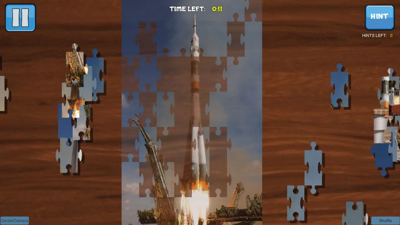 Изображение игры: Bepuzzled Space Jigsaw Puzzle