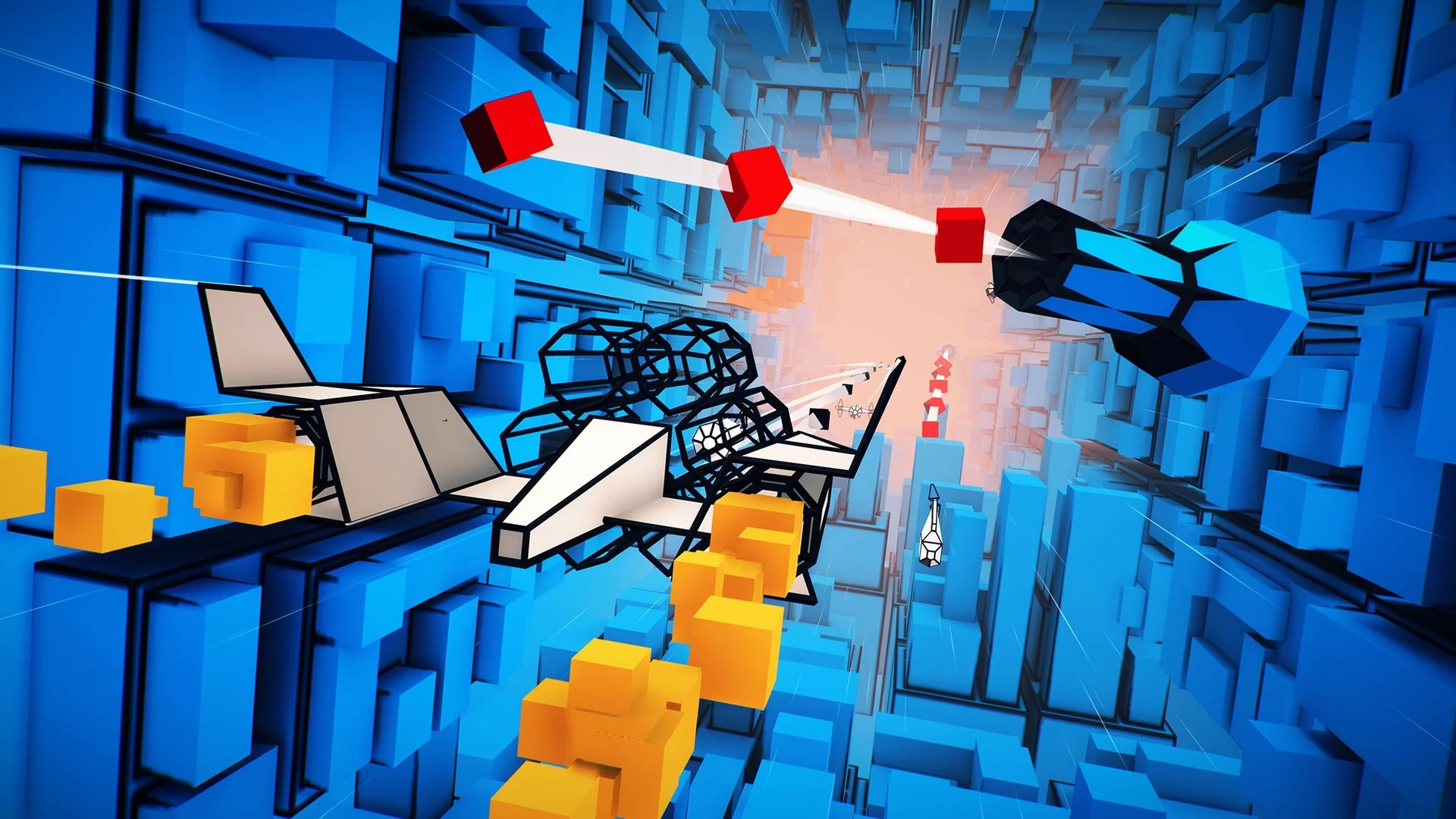 Изображение игры: Voxel Fly