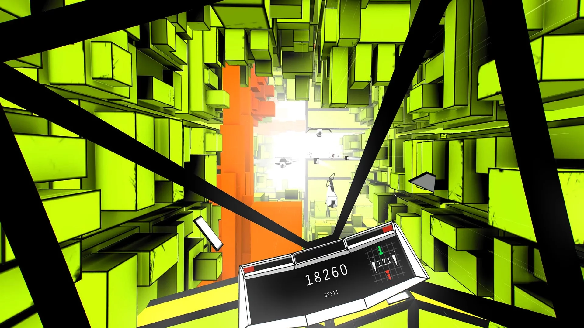 Изображение игры: Voxel Fly