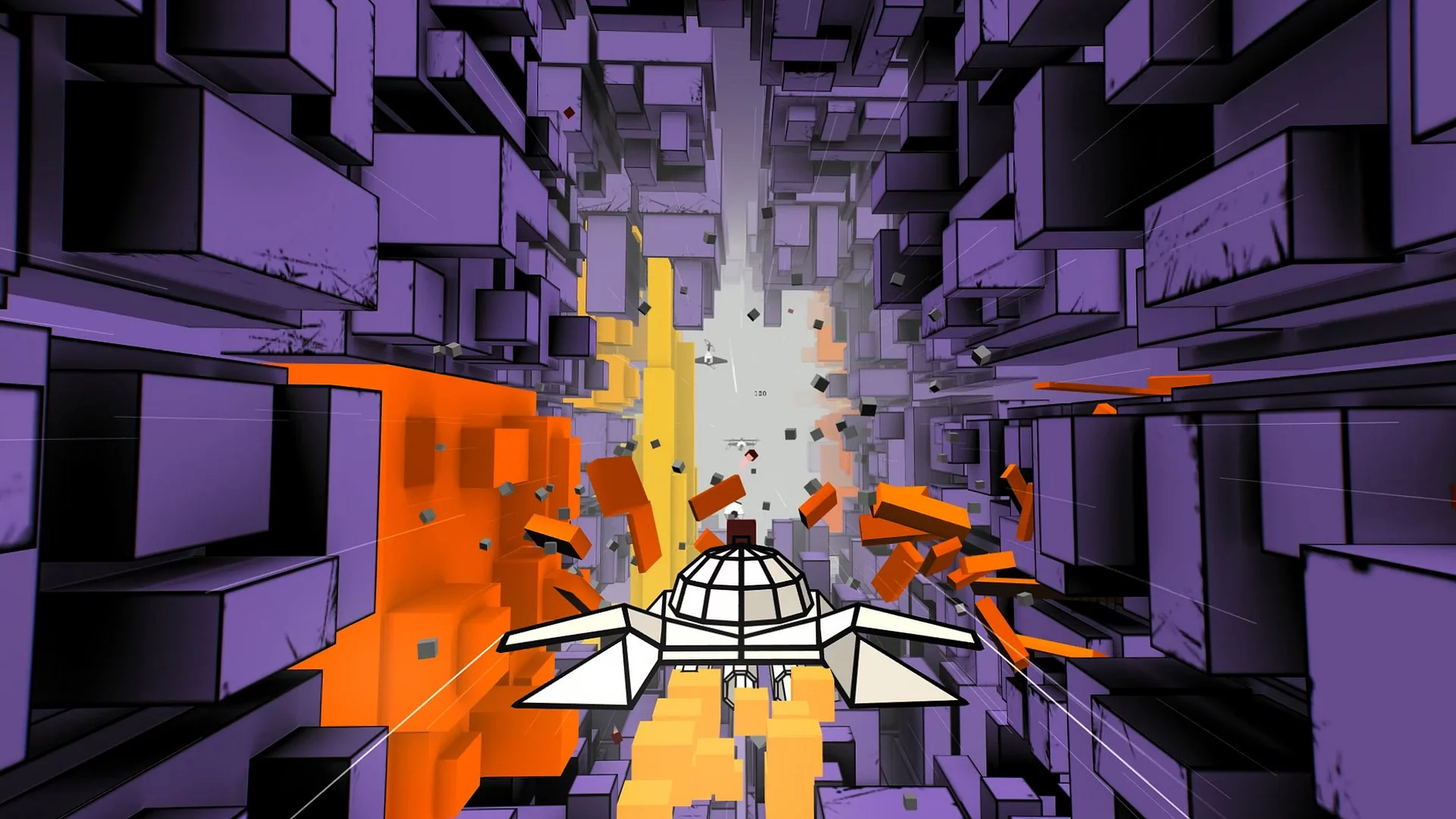 Изображение игры: Voxel Fly