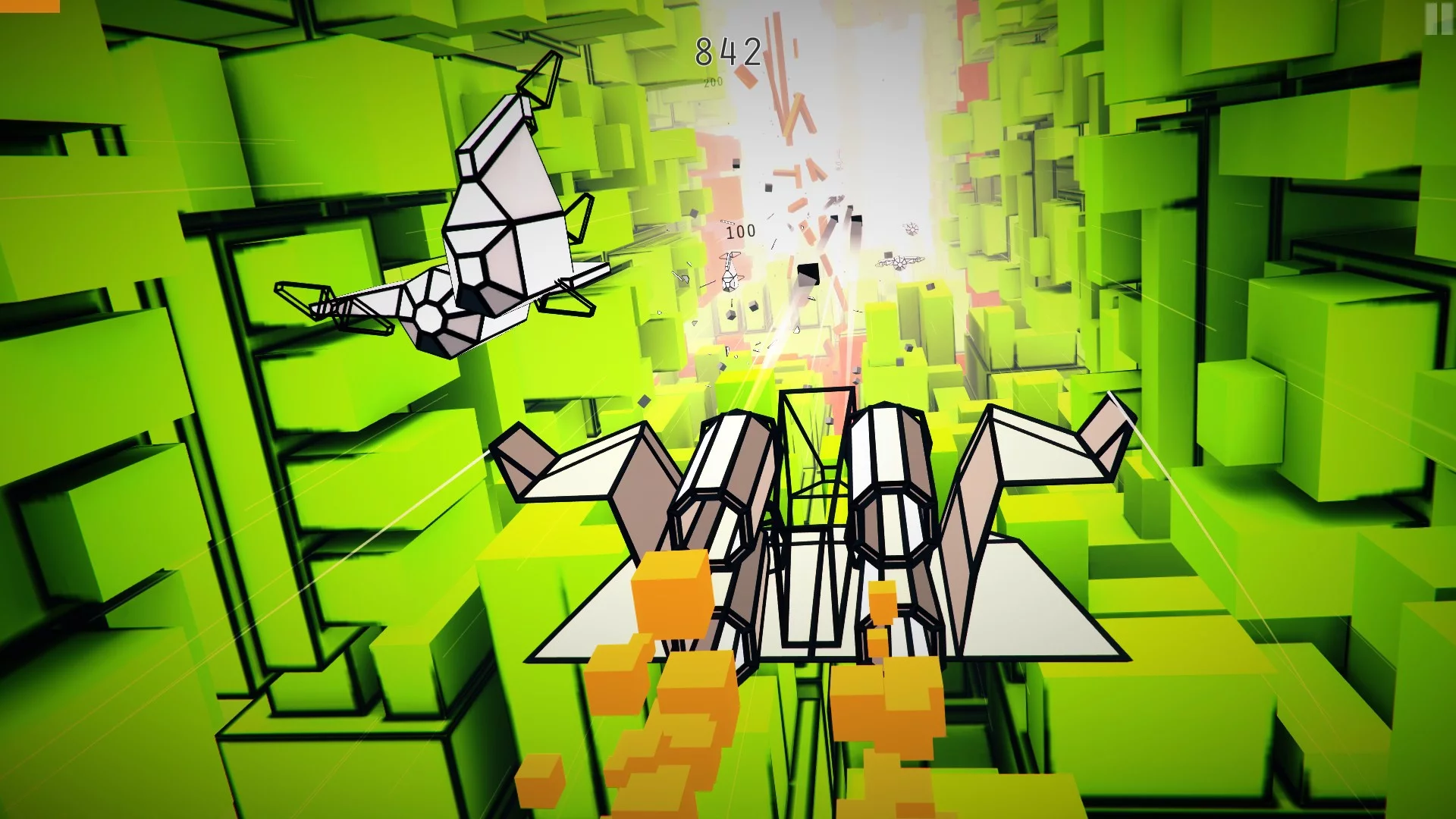 Изображение игры: Voxel Fly