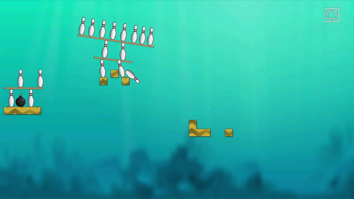 Изображение игры: Bomb Bowling