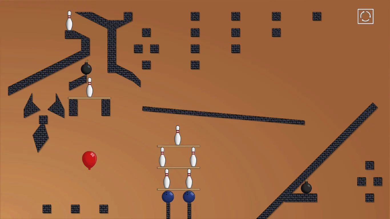 Изображение игры: Bomb Bowling