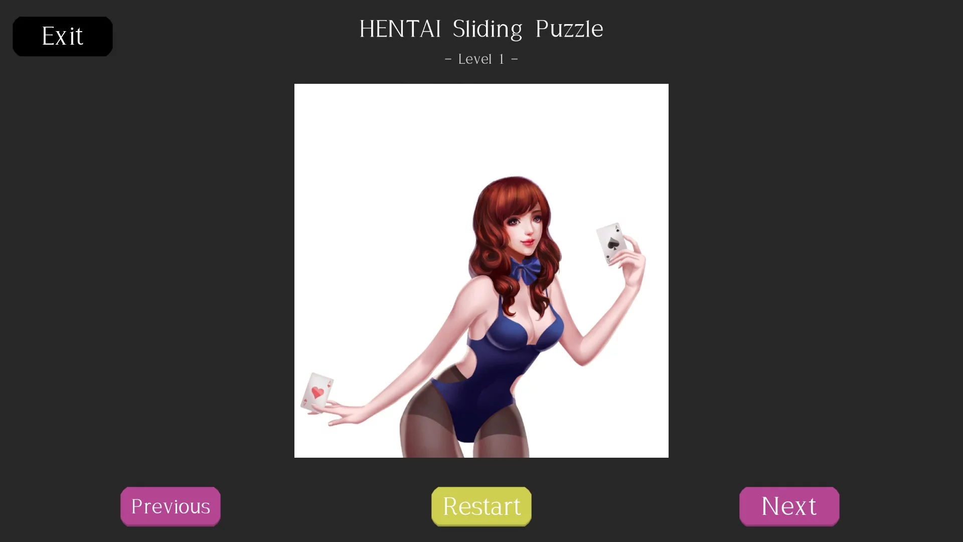 Изображение игры: HENTAI Sliding Puzzle