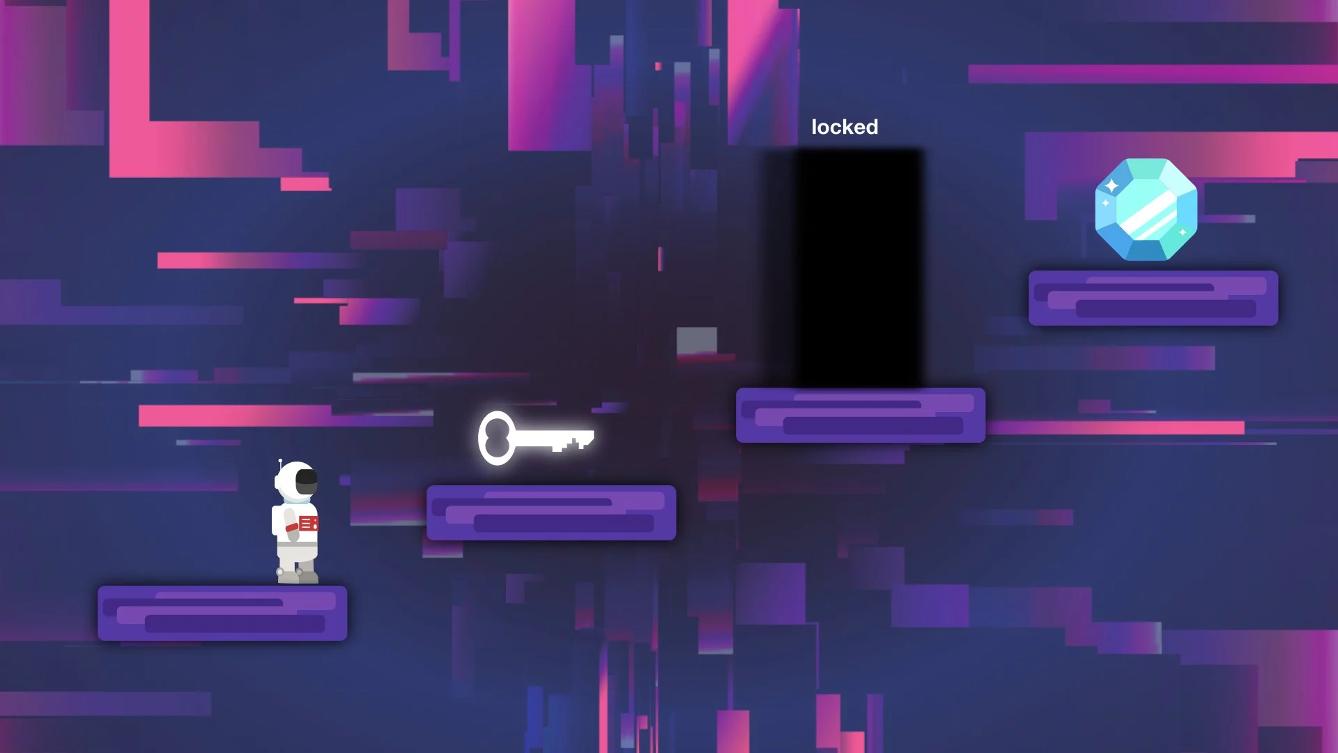 Изображение игры: Astroplatformer