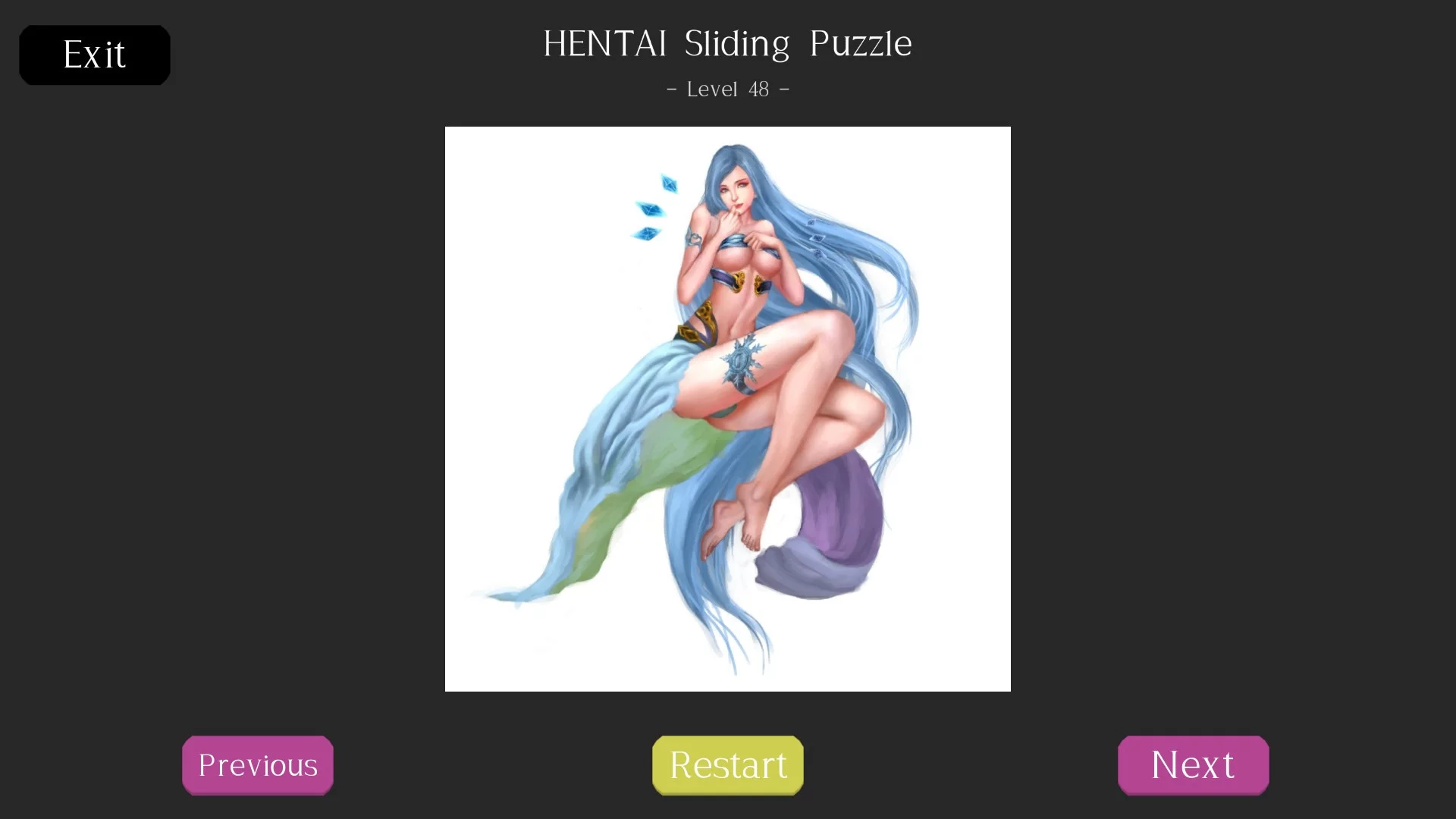 Изображение игры: HENTAI Sliding Puzzle