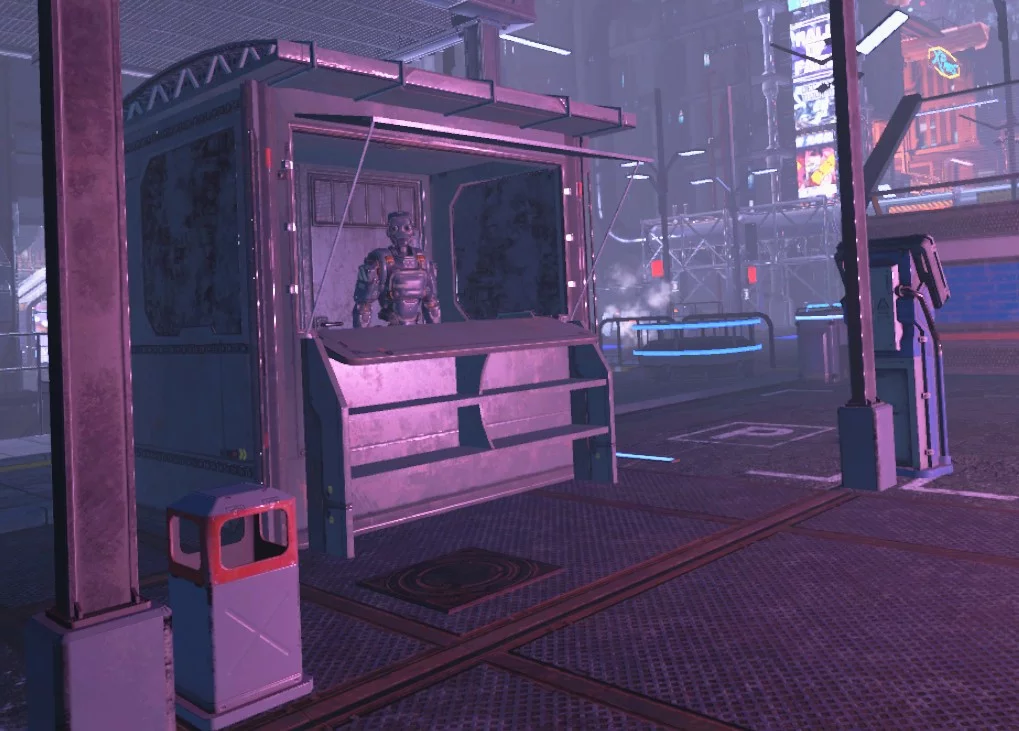 Изображение игры: Electric Sheep: A Cyberpunk Dystopia