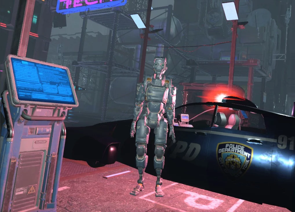 Изображение игры: Electric Sheep: A Cyberpunk Dystopia