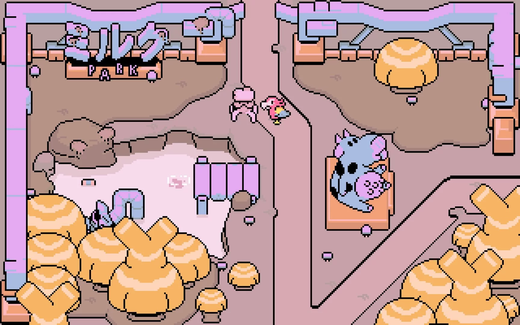 Изображение игры: Alien Squatter
