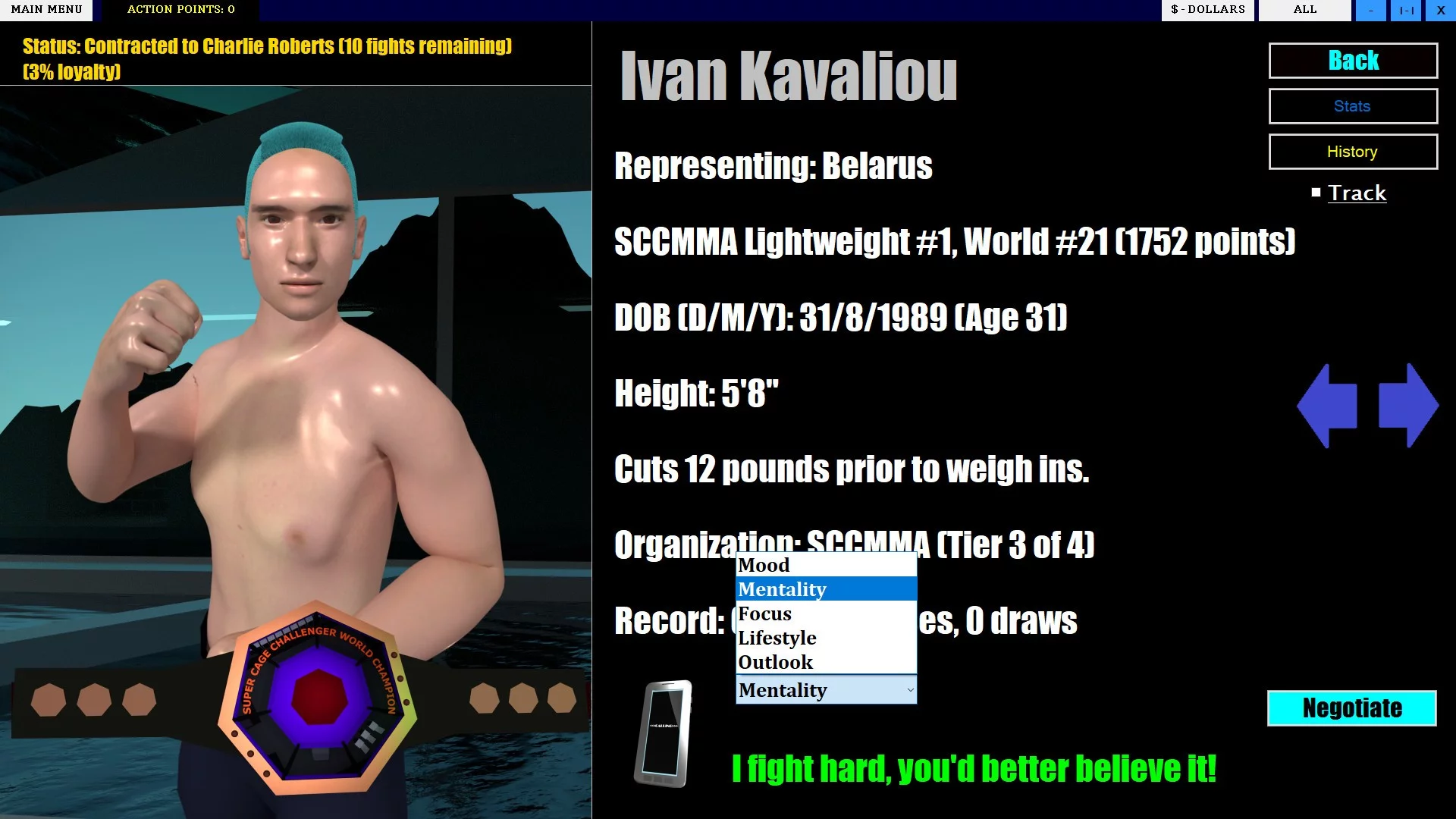 Изображение игры: MMA Executive