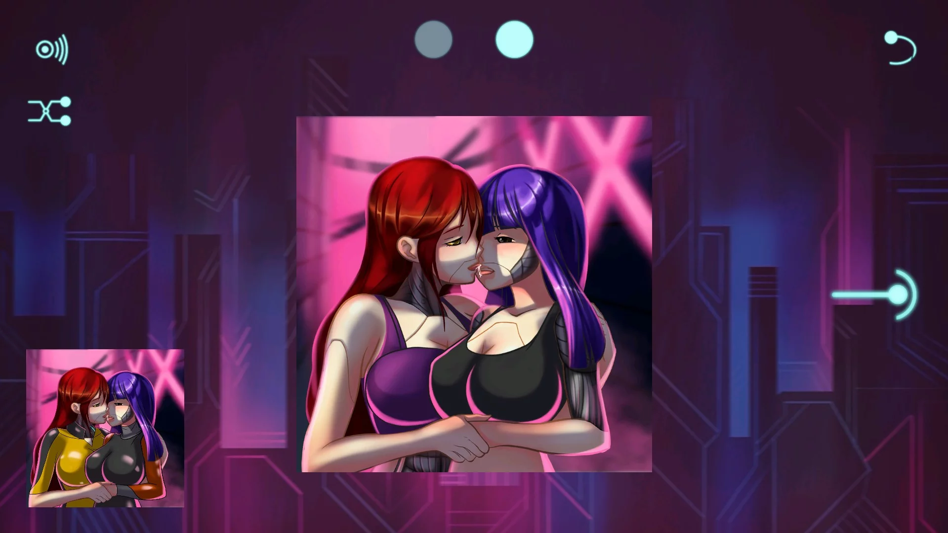 Изображение игры: Cyberpunk Girl