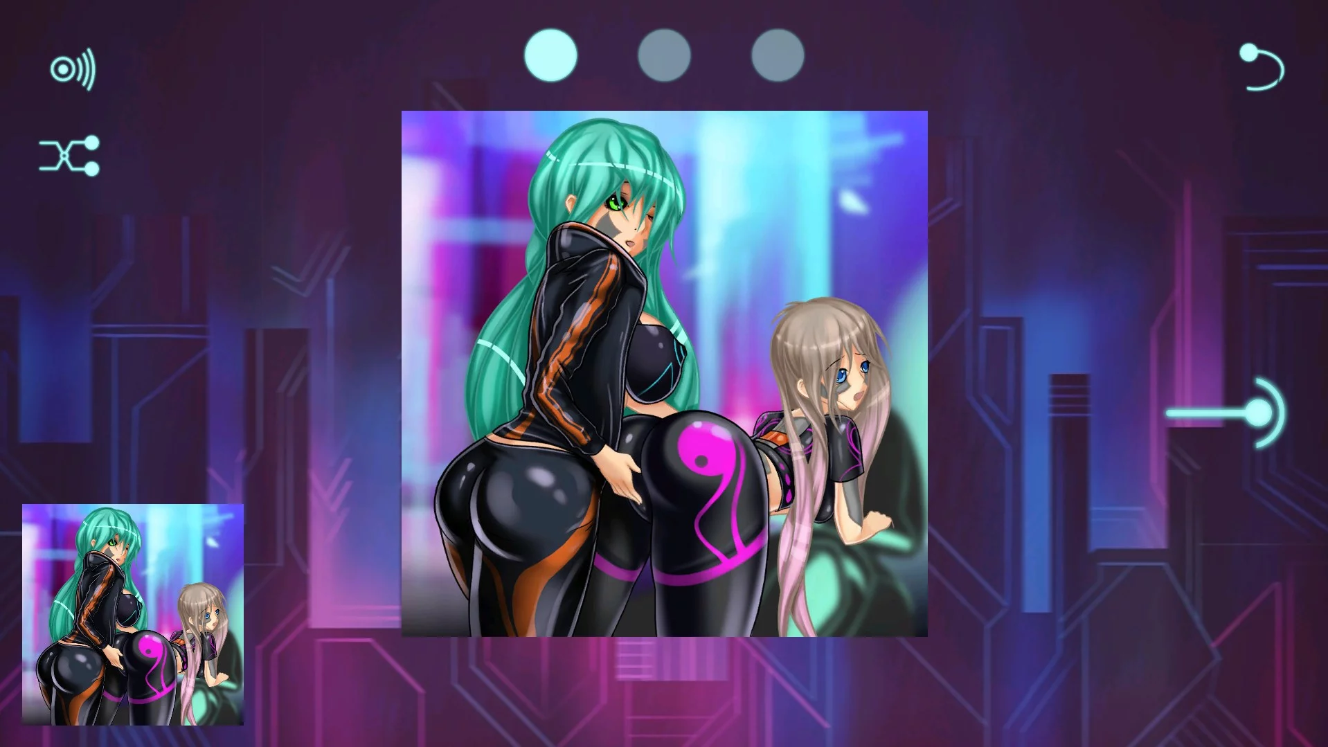 Изображение игры: Cyberpunk Girl