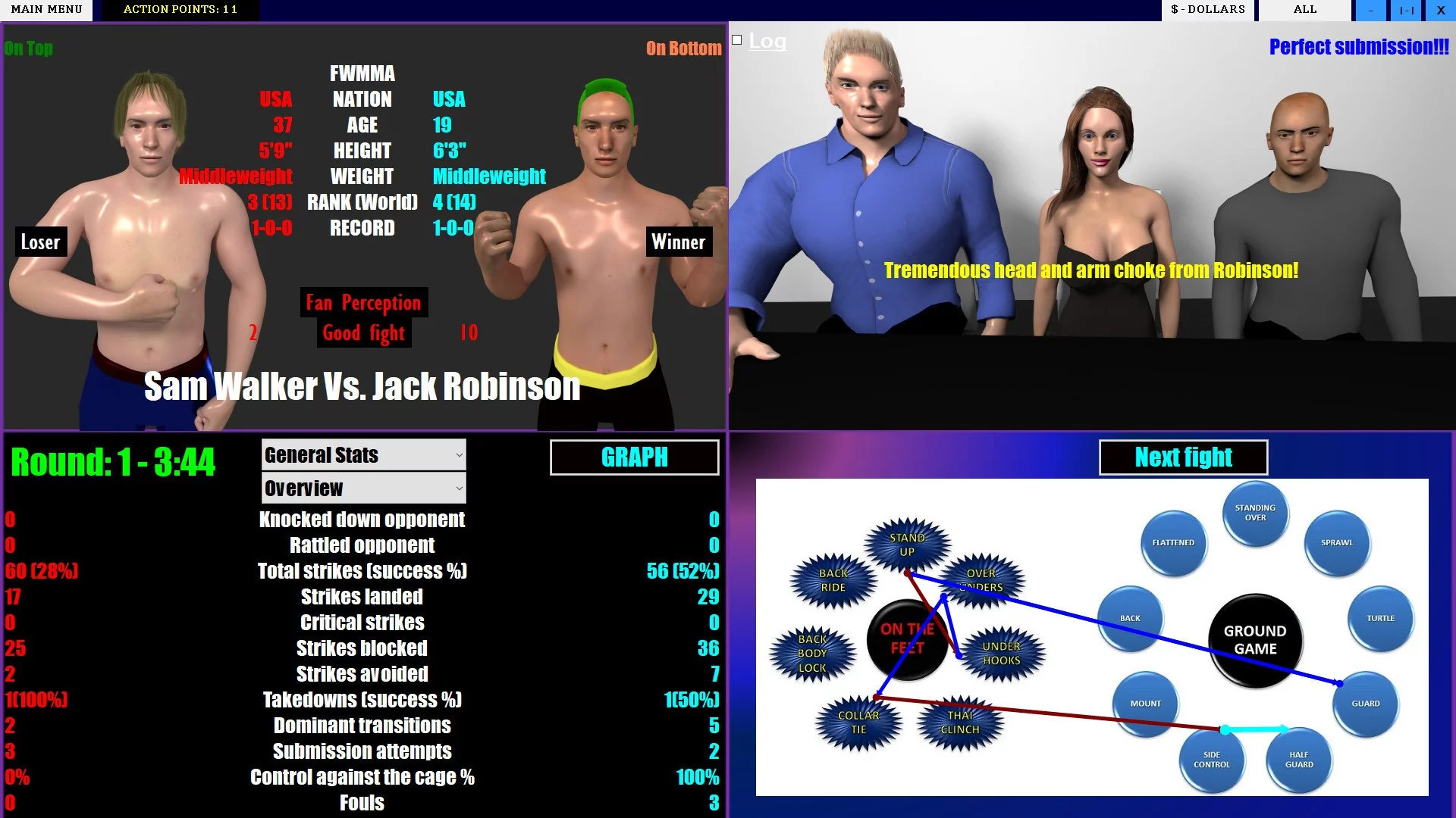 Изображение игры: MMA Executive