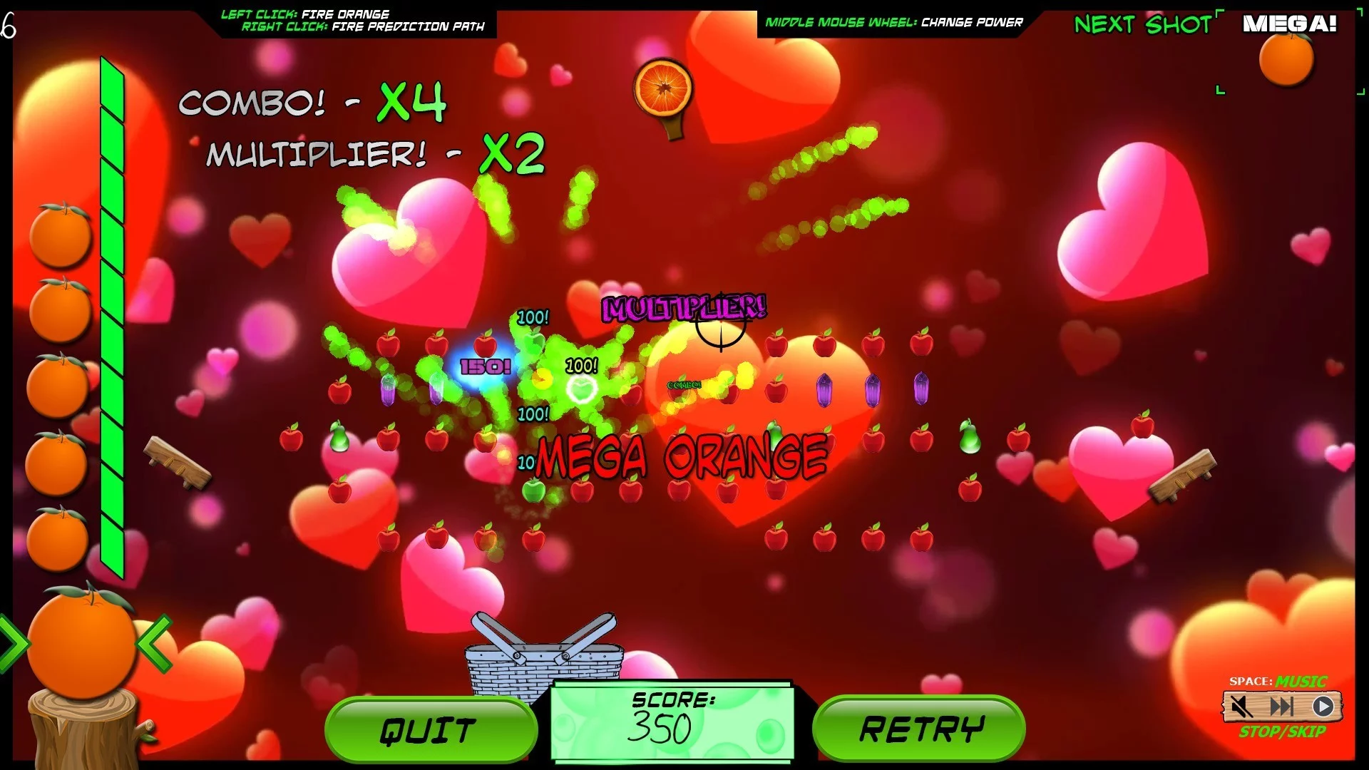 Изображение игры: Apple Pop