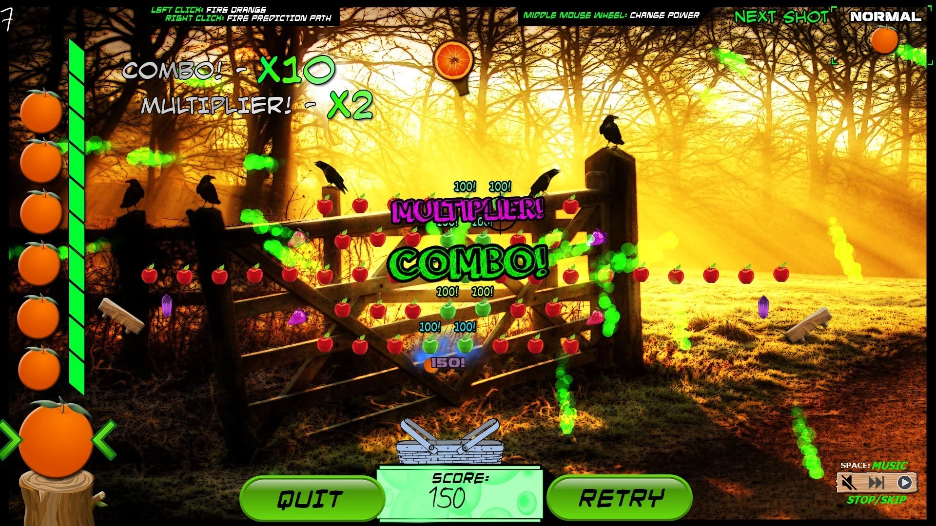Изображение игры: Apple Pop