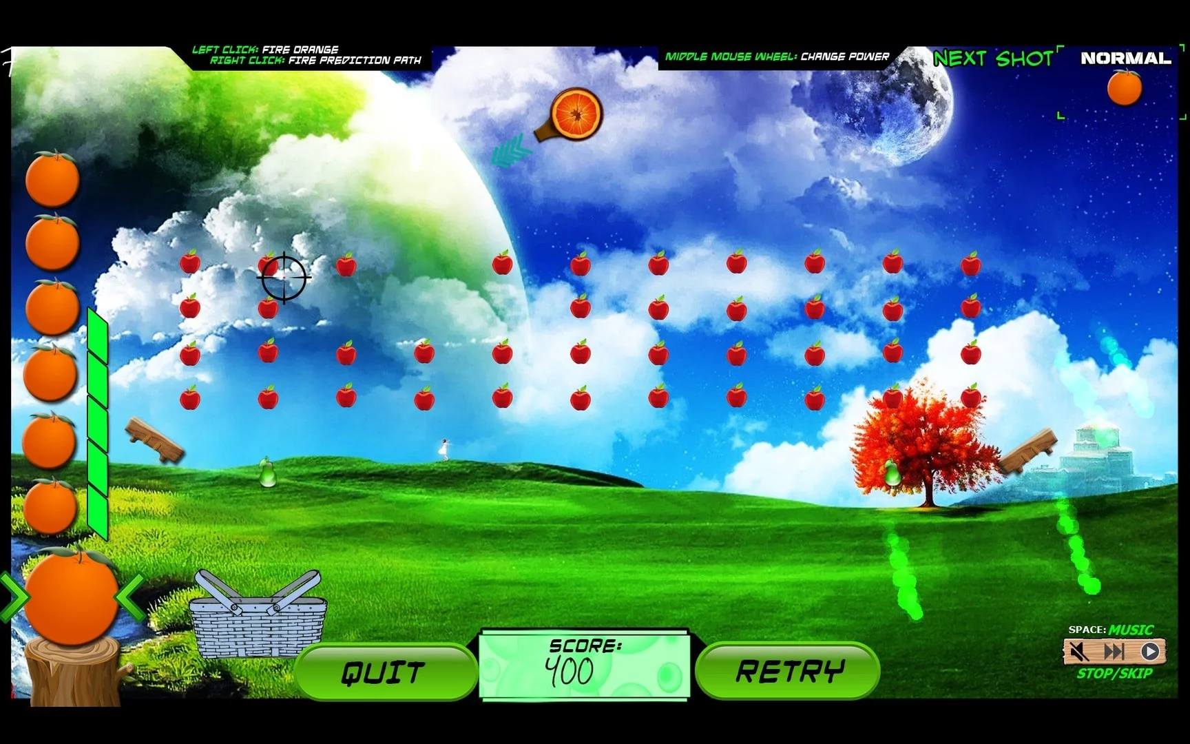 Изображение игры: Apple Pop