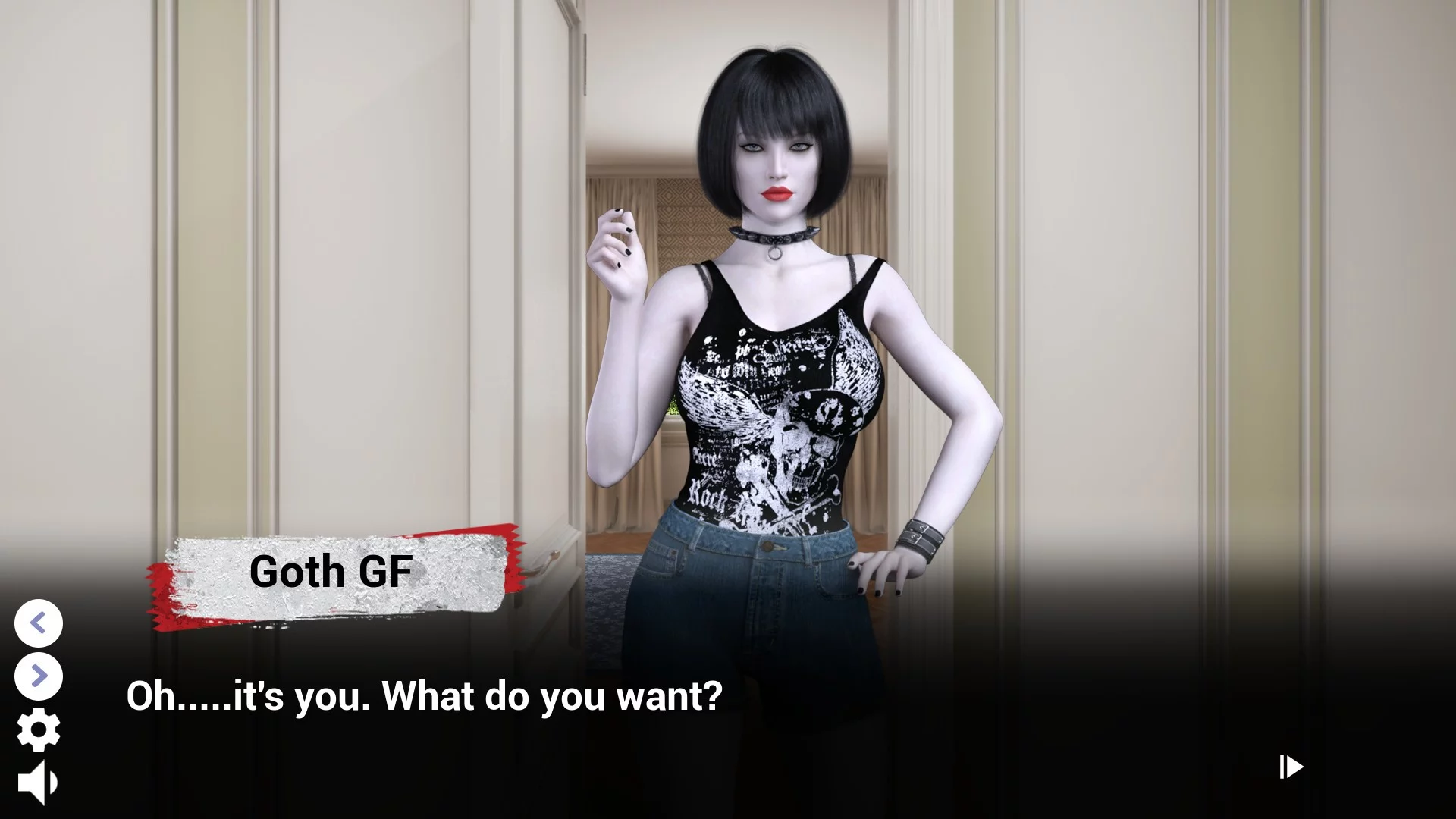 Изображение игры: Goth Girlfriend